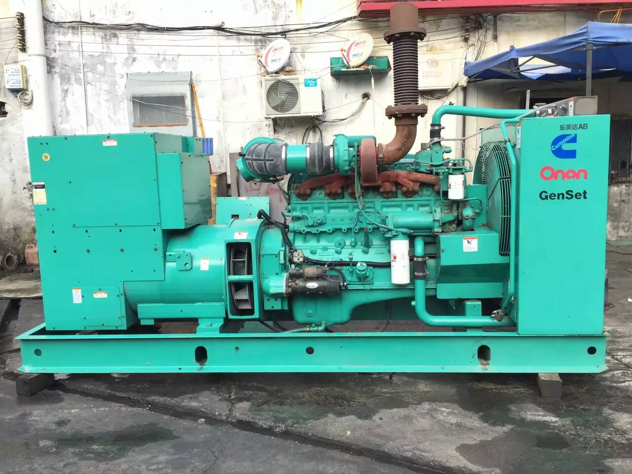 友谊租赁发电机-柴油发电机不正常冒烟的原因